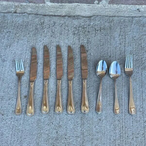 Mixed lot of Lenox Michael Lloyd Flatware Silverware Dining Utensils